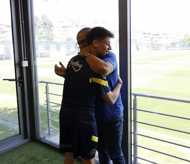 Foto - Alex de Souza’dan, Fenerbahçe'ye ziyaret