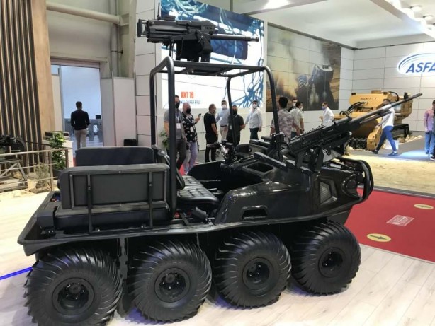 Foto - Algan 8x8 ile güvenlik güçleri her koşulda ilerleyecek