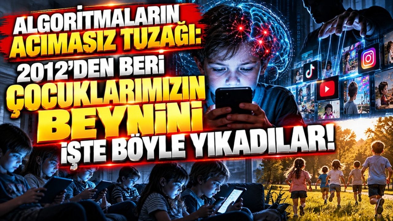 Algoritmaların acımasız tuzağı! 2012’den beri çocuklarımızı böyle kuşattılar