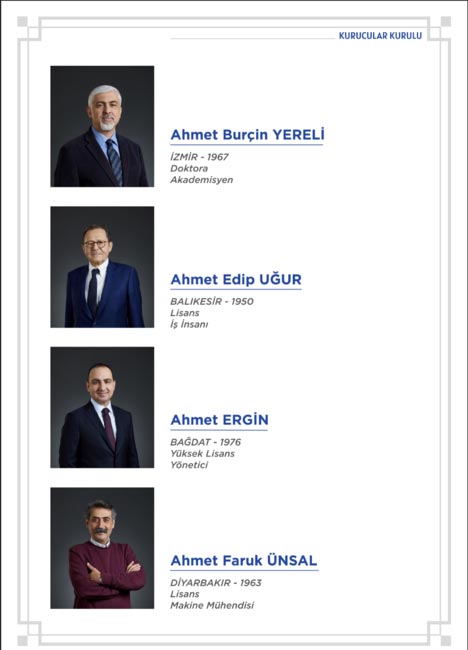 Foto - Ali Babacan’ın partisinde kimler var? Ali Babacan partisi kurucular kurulu isim listesi