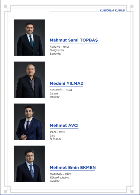 Foto - Ali Babacan’ın partisinde kimler var? Ali Babacan partisi kurucular kurulu isim listesi