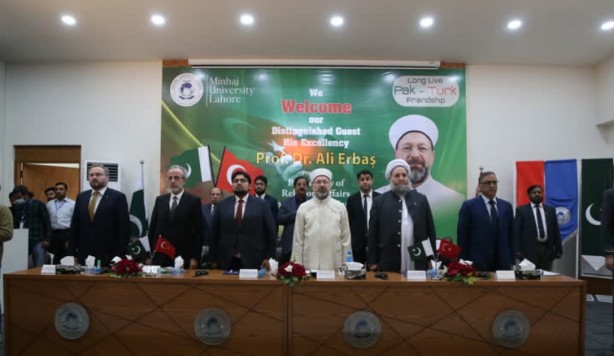 Foto - Coşkuyla karşılanan Ali Erbaş, Pakistanlı alimlerle buluştu: Kurtuluş Savaşı’nda verdiğiniz destekler...