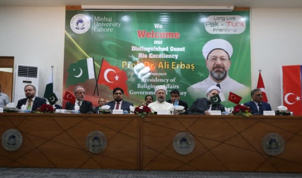 Foto - Coşkuyla karşılanan Ali Erbaş, Pakistanlı alimlerle buluştu: Kurtuluş Savaşı’nda verdiğiniz destekler...