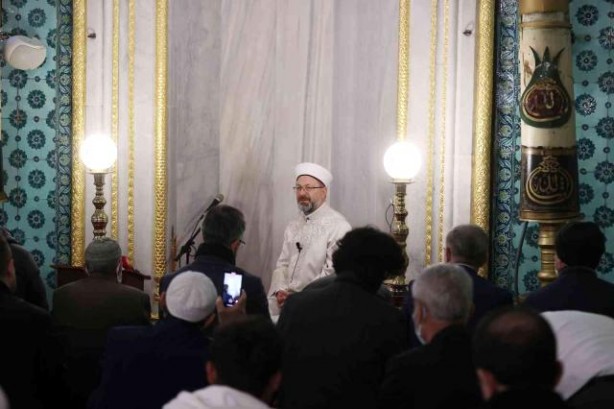 Foto - Ali Erbaş'tan teravih namazı açıklaması