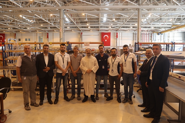 Foto - Ali Erbaş'tan "TUSAŞ" tesislerine ziyaret