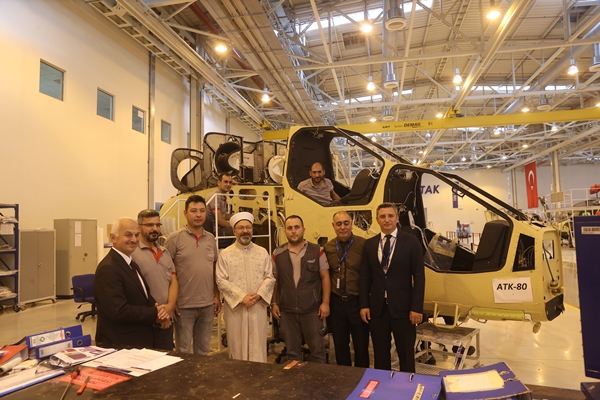 Foto - Ali Erbaş'tan "TUSAŞ" tesislerine ziyaret