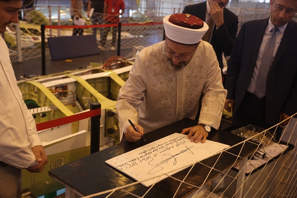 Foto - Ali Erbaş'tan "TUSAŞ" tesislerine ziyaret