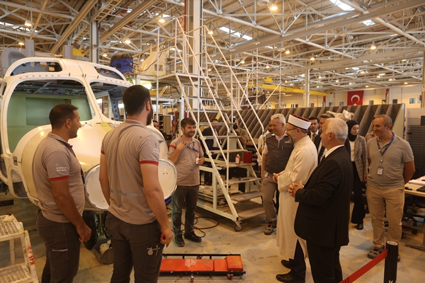 Foto - Ali Erbaş'tan "TUSAŞ" tesislerine ziyaret