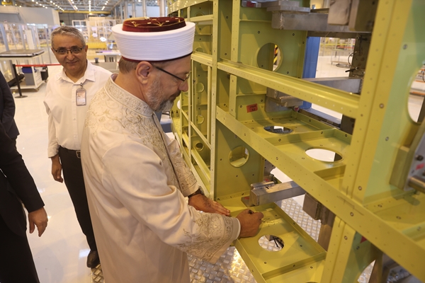 Foto - Ali Erbaş'tan "TUSAŞ" tesislerine ziyaret