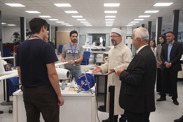 Foto - Ali Erbaş'tan "TUSAŞ" tesislerine ziyaret