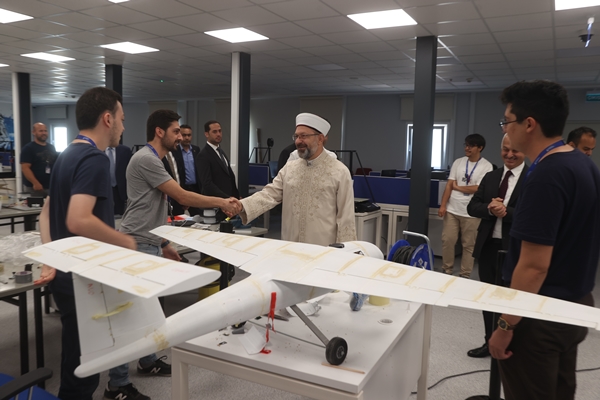 Foto - Ali Erbaş'tan "TUSAŞ" tesislerine ziyaret