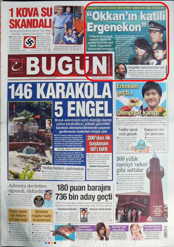 Foto - Ali İhsan Karahasanoğlu geçmiş 1 Ağustoslardaki gazete manşetlerini yorumladı