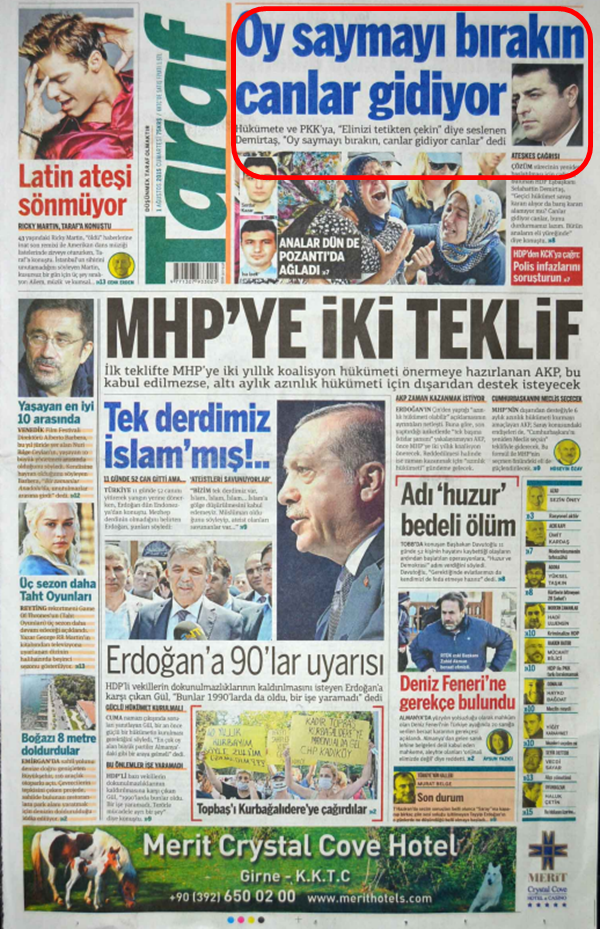 Foto - Ali İhsan Karahasanoğlu geçmiş 1 Ağustoslardaki gazete manşetlerini yorumladı