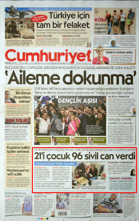 Foto - Ali İhsan Karahasanoğlu geçmiş 1 Ekimlerdeki gazete manşetlerini yorumladı