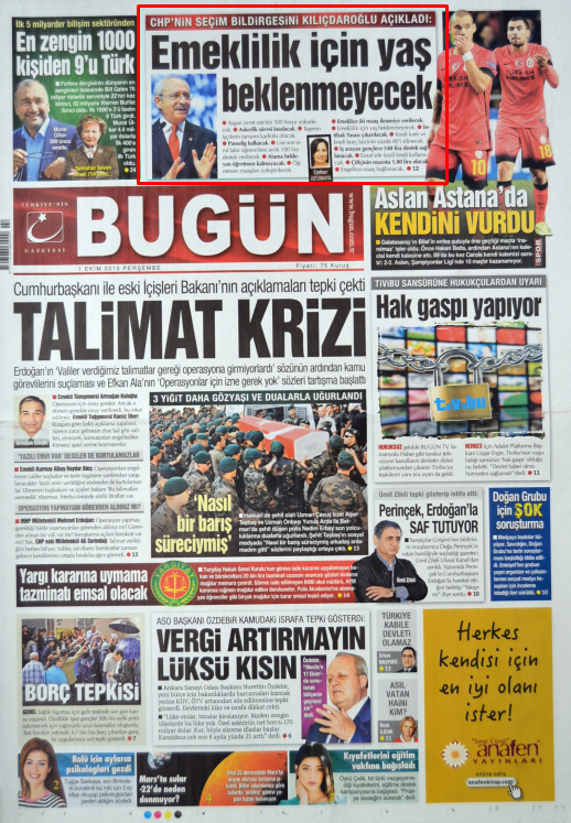 Foto - Ali İhsan Karahasanoğlu geçmiş 1 Ekimlerdeki gazete manşetlerini yorumladı
