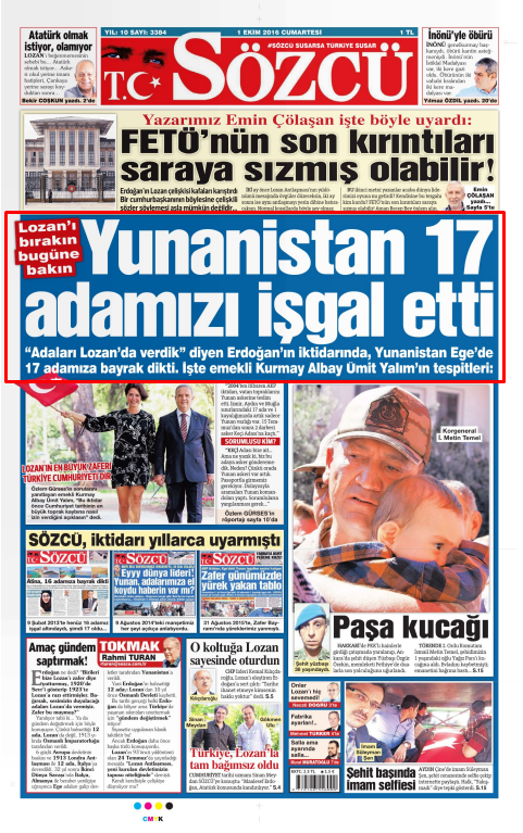 Foto - Ali İhsan Karahasanoğlu geçmiş 1 Ekimlerdeki gazete manşetlerini yorumladı