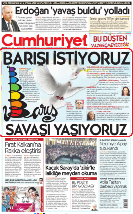 Foto - Ali İhsan Karahasanoğlu geçmiş 1 Eylüllerdeki gazete manşetlerini yorumladı