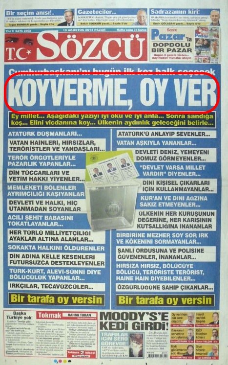 Foto - Ali İhsan Karahasanoğlu geçmiş 10 Ağustoslardaki gazete manşetlerini yorumladı