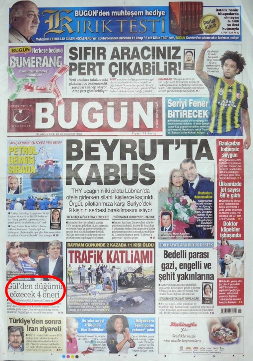 Foto - Ali İhsan Karahasanoğlu geçmiş 10 Ağustoslardaki gazete manşetlerini yorumladı