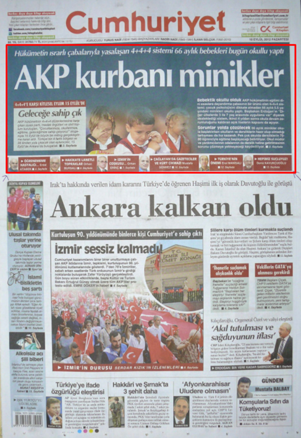 Foto - Ali İhsan Karahasanoğlu geçmiş 10 Eylüllerdeki gazete manşetlerini yorumladı