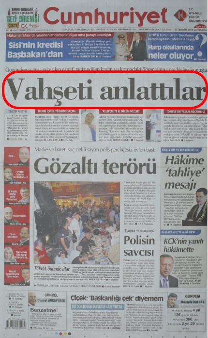 Foto - Ali İhsan Karahasanoğlu geçmiş 10 Temmuzlardaki gazete manşetlerini yorumladı