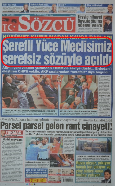 Foto - Ali İhsan Karahasanoğlu geçmiş 10 Temmuzlardaki gazete manşetlerini yorumladı