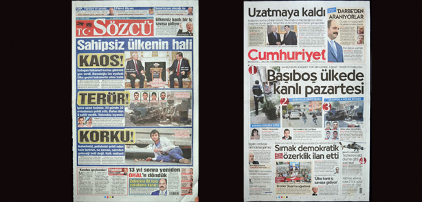 Foto - Ali İhsan Karahasanoğlu geçmiş 11 Ağustoslardaki gazete manşetlerini yorumladı