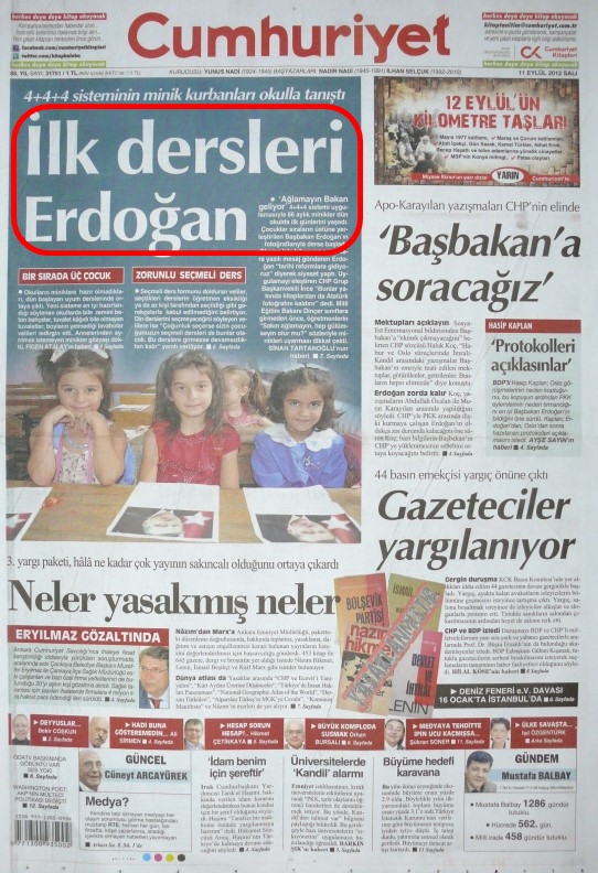 Foto - Ali İhsan Karahasanoğlu geçmiş 11 Eylüllerdeki gazete manşetlerini yorumladı