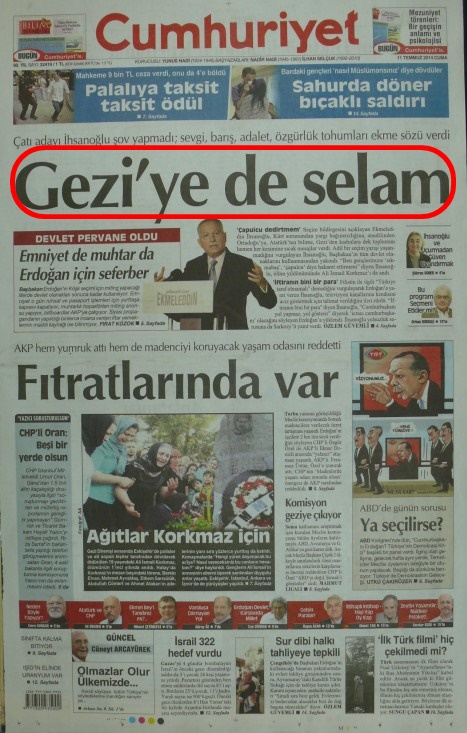 Foto - Ali İhsan Karahasanoğlu geçmiş 11 Temmuzlardaki gazete manşetlerini yorumladı