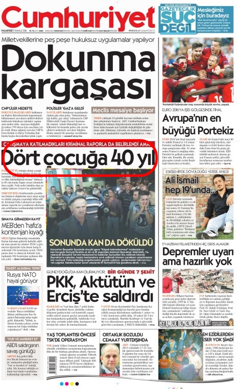 Foto - Ali İhsan Karahasanoğlu geçmiş 11 Temmuzlardaki gazete manşetlerini yorumladı