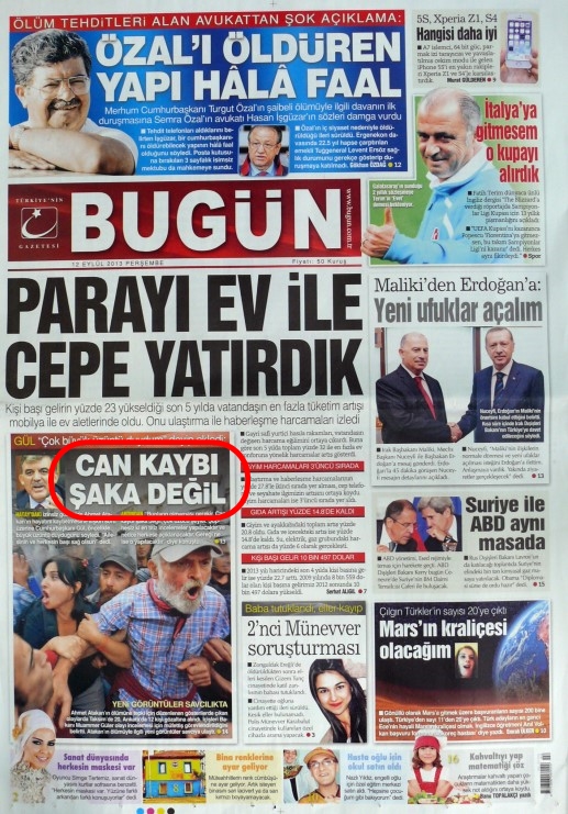 Foto - Ali İhsan Karahasanoğlu geçmiş 12 Eylüllerdeki manşetlerini yorumladı
