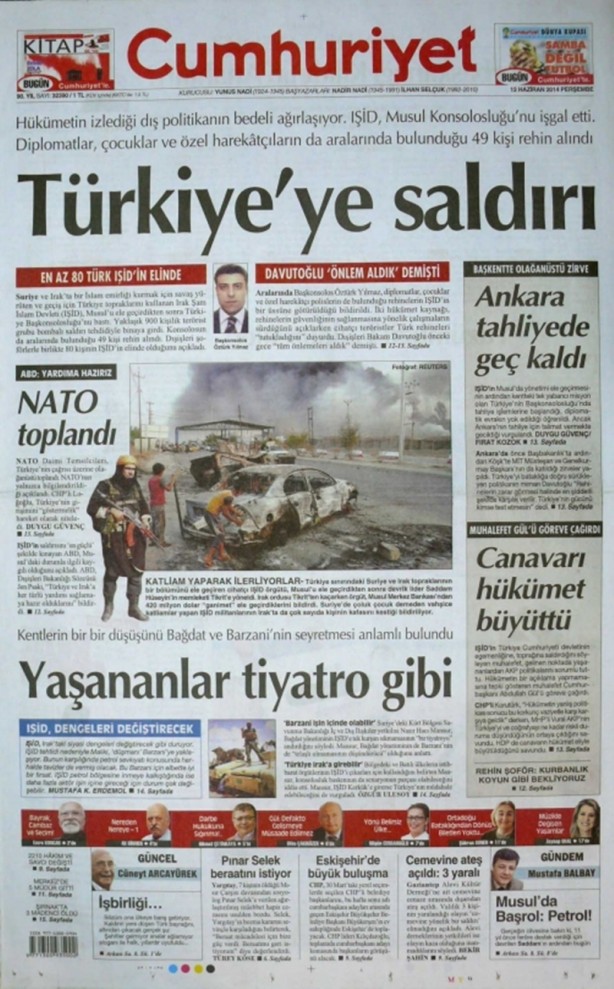 Foto - Ali İhsan Karahasanoğlu geçmiş 12 Haziranlardaki gazete manşetlerini yorumladı
