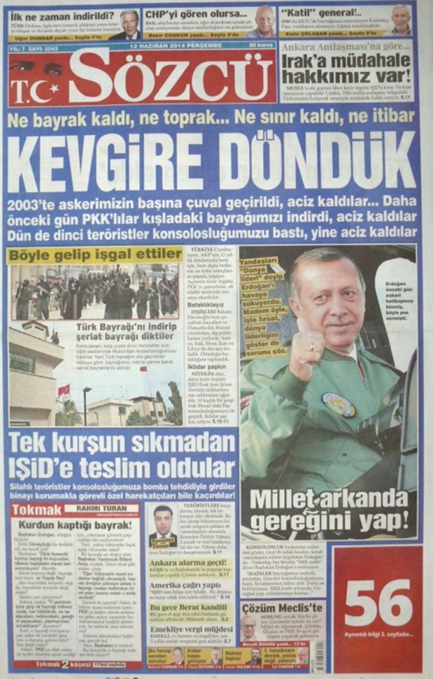 Foto - Ali İhsan Karahasanoğlu geçmiş 12 Haziranlardaki gazete manşetlerini yorumladı