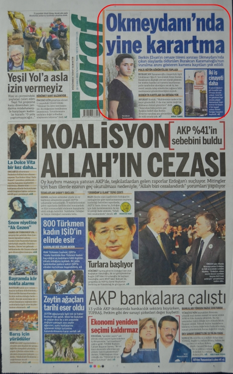 Foto - Ali İhsan Karahasanoğlu geçmiş 13 Temmuzlardaki gazete manşetlerini yorumladı