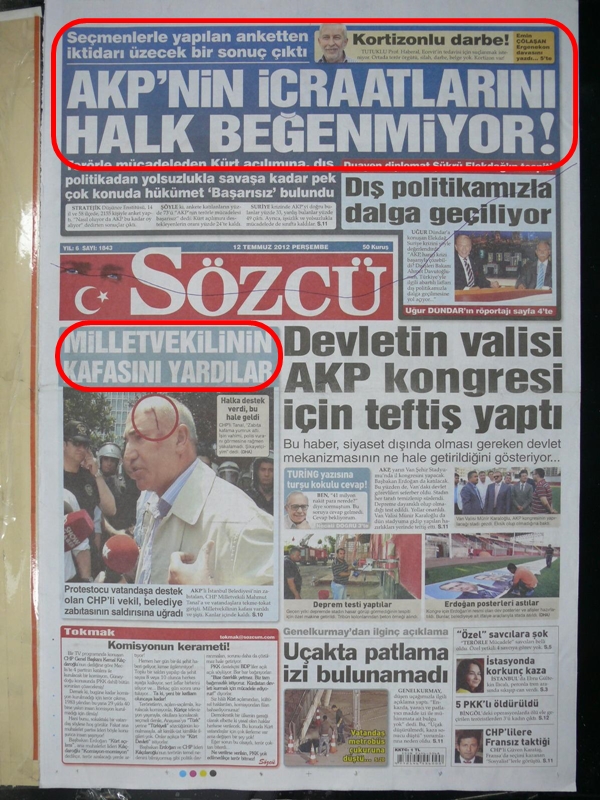 Foto - Ali İhsan Karahasanoğlu geçmiş 12 Temmuzlardaki gazete manşetlerini yorumladı