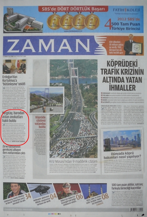 Foto - Ali İhsan Karahasanoğlu geçmiş 13 Temmuzlardaki gazete manşetlerini yorumladı