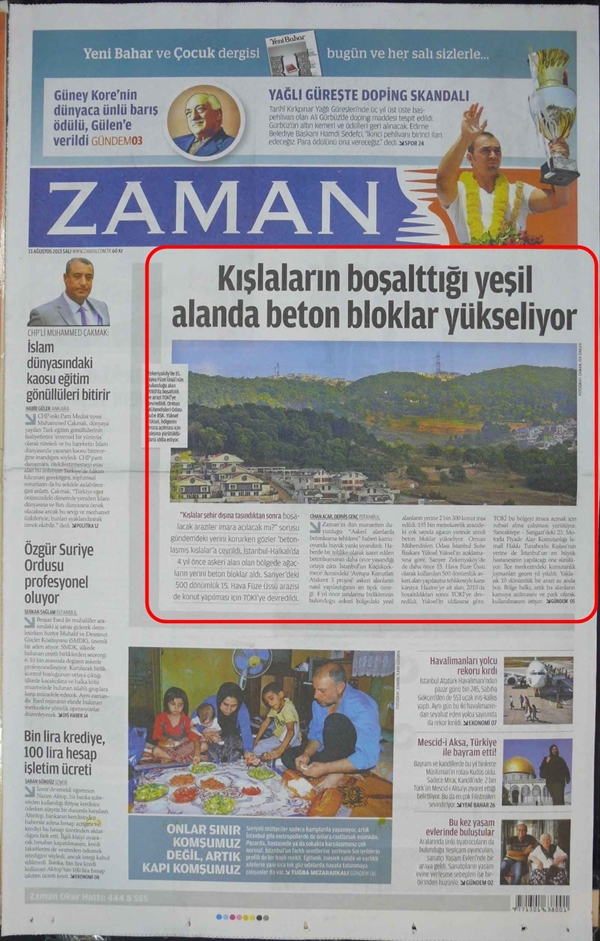 Foto - Ali İhsan Karahasanoğlu geçmiş 13 Ağustoslardaki gazete manşetlerini yorumladı