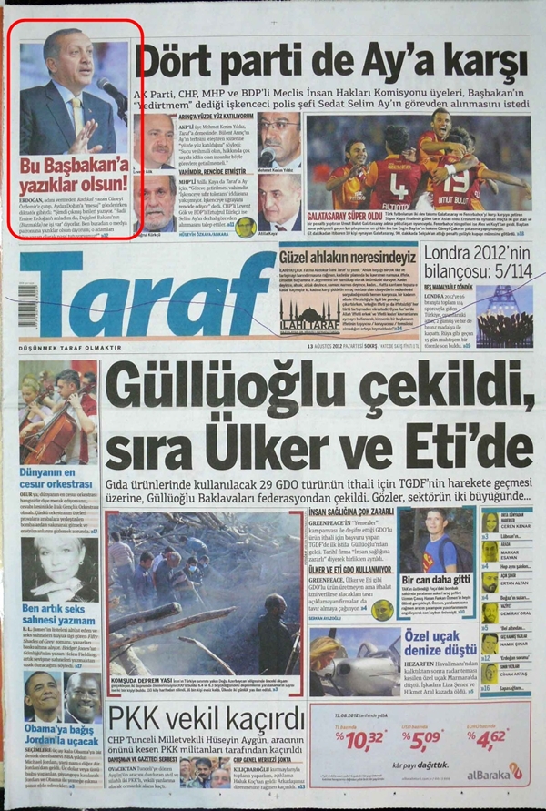 Foto - Ali İhsan Karahasanoğlu geçmiş 13 Ağustoslardaki gazete manşetlerini yorumladı