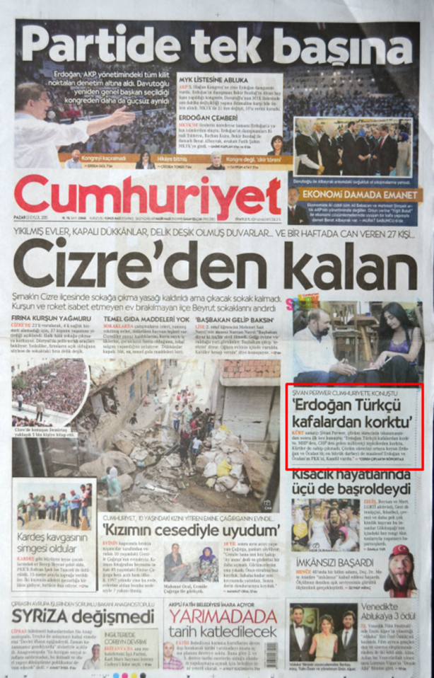 Foto - Ali İhsan Karahasanoğlu geçmiş 13 Eylüllerdeki manşetleri yorumladı