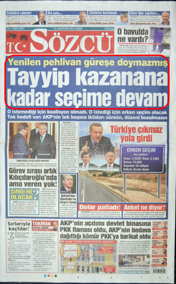 Foto - Ali İhsan Karahasanoğlu geçmiş 14 Ağustoslardaki gazete manşetlerini yorumladı