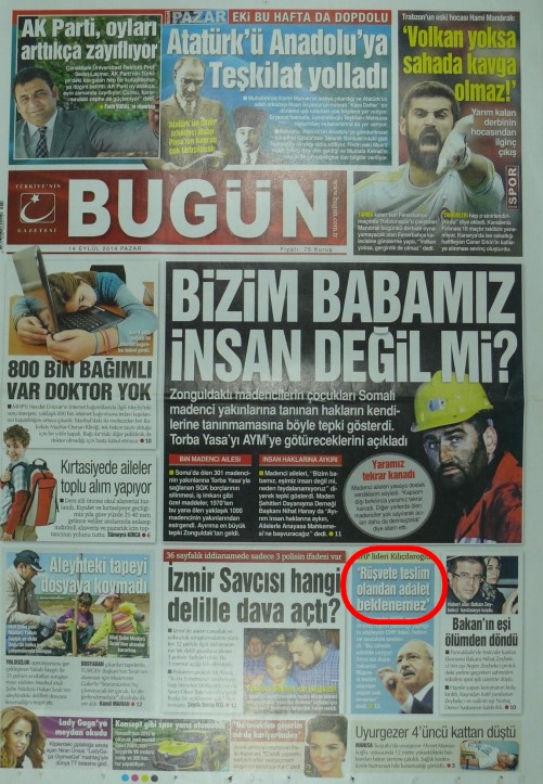 Foto - Ali İhsan Karahasanoğlu geçmiş 14 Eylüllerdeki manşetleri yorumladı