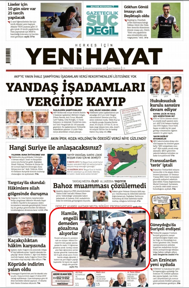 Foto - Ali İhsan Karahasanoğlu geçmiş 14 Temmuzlardaki gazete manşetlerini yorumladı