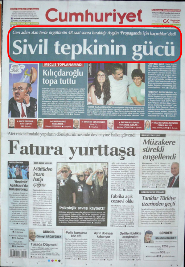 Foto - Ali İhsan Karahasanoğlu geçmiş 15 Ağustoslardaki gazete manşetlerini yorumladı