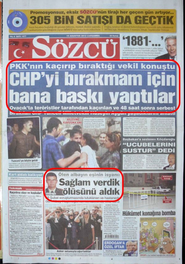 Foto - Ali İhsan Karahasanoğlu geçmiş 15 Ağustoslardaki gazete manşetlerini yorumladı