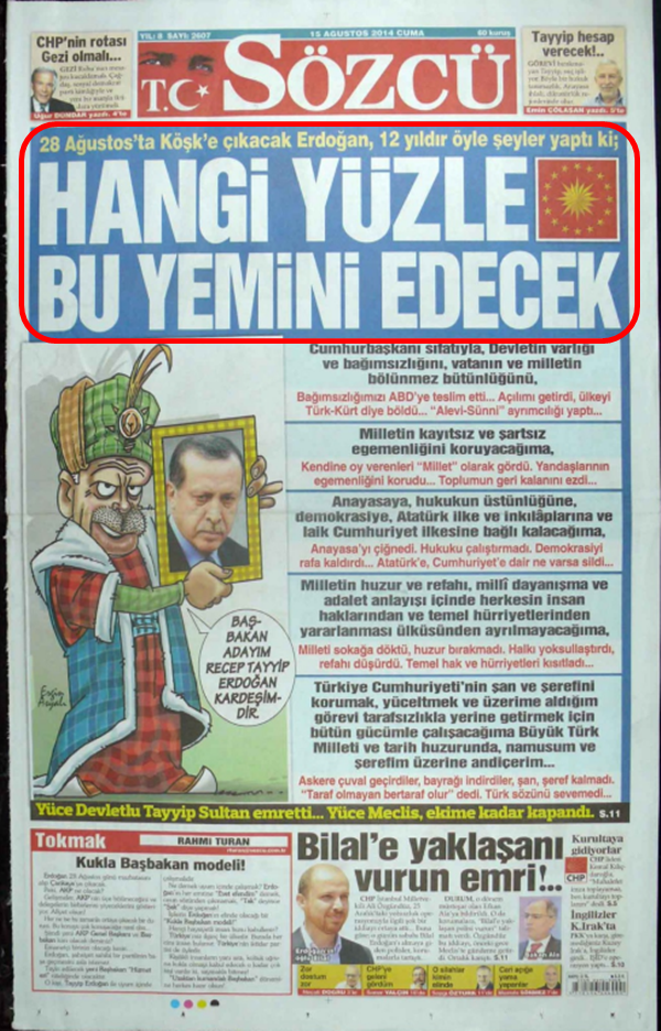 Foto - Ali İhsan Karahasanoğlu geçmiş 15 Ağustoslardaki gazete manşetlerini yorumladı