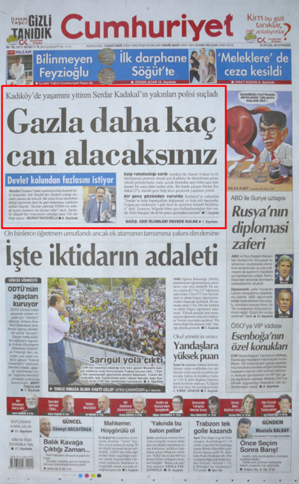 Foto - Ali İhsan Karahasanoğlu geçmiş 15 Eylüllerdeki gazete manşetlerini yorumladı