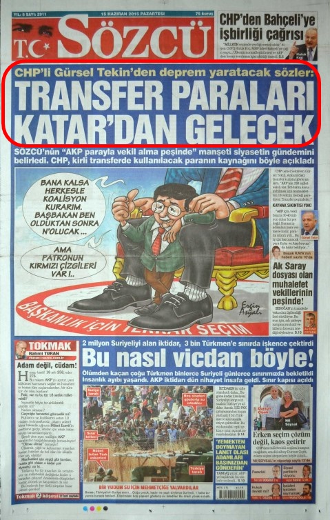 Foto - Ali İhsan Karahasanoğlu geçmiş 15 Haziranlardaki gazete manşetlerini yorumladı