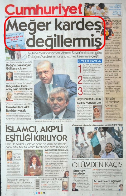 Foto - Ali İhsan Karahasanoğlu geçmiş 15 Haziranlardaki gazete manşetlerini yorumladı