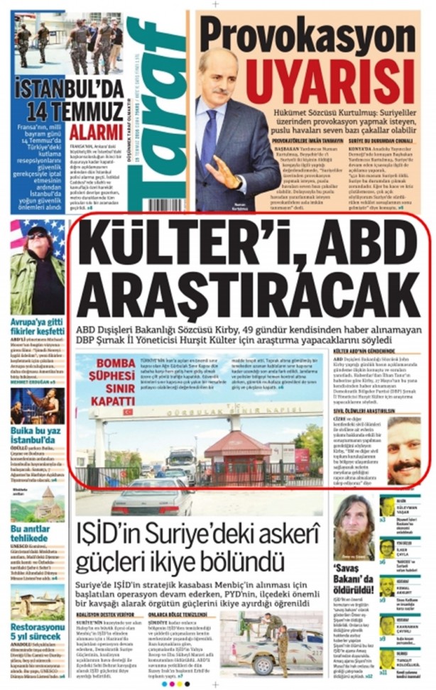 Foto - Ali İhsan Karahasanoğlu geçmiş 15 Temmuzlardaki gazete manşetlerini yorumladı