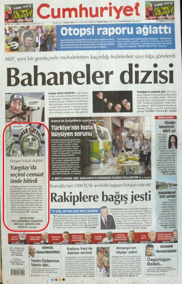 Foto - Ali İhsan Karahasanoğlu geçmiş 15 Temmuzlardaki gazete manşetlerini yorumladı